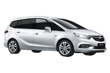 Van Hire Basildon - Vauxhall Zafira 7-Seater - Minibus hire Basildon